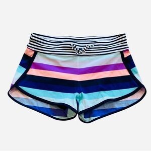 Athleta Girl L(12) Swim Shorts stripes